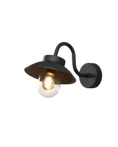 Konstsmide - Vega - 417-750 - Black IP44 Outdoor Wall Light