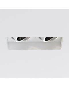 Astro Lighting - Trimless Square Twin Adjustable 1248022 - Matt White Downlight/Recessed