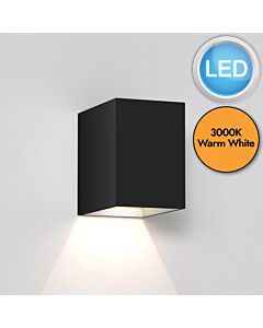 Astro Lighting - Oslo 100 LED 1298004 - IP65 Textured Black Wall Light