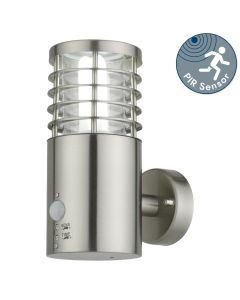 Bloom - Brushed Stainless Steel Outdoor Motion Sensor Light