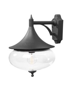 Konstsmide - Libra - 581-750 - Black Outdoor Wall Light