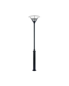 Konstsmide - Gemini - 517-750 - Black IP44 Outdoor Lamp Post