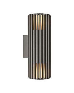 Nordlux - Aludra - 2418121250 - Anthracite IP54 Coastal Up & Down Outdoor Wall Washer Light