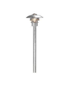 Konstsmide - Modena - 7301-320 - Galvanized Zinc Outdoor Post Light