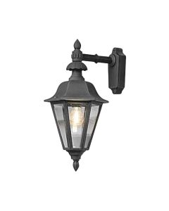 Konstsmide - Pallas - 483-750 - Black Outdoor Wall Light