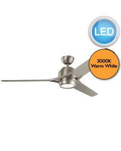 Elstead - Kichler - Zeus - 152cm Fan - Brushed Nickel