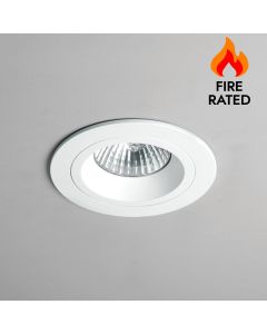 Astro Lighting - Taro Round Fire-Rated 1240024 - Fire Rated Matt White Downlight/Recessed Spot Light