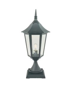 Norlys Lighting - Valencia Grande - VG3-BLACK - Black Clear IP54 Outdoor Post Light