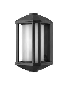 Quintiesse - QN-CASTELLE-S-BLK - Castelle 1 Light Small Wall Lantern - Black