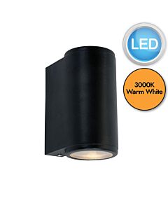 Elstead - Norlys - Mandal MANDAL-UD-BLK Wall Light