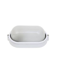 Lutec - Echo - 6302202034 - White Opal IP44 Outdoor Bulkhead Light