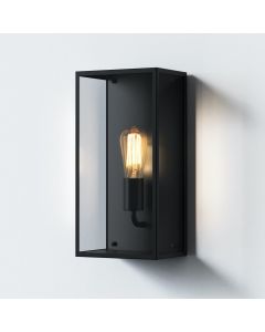 Astro Lighting - Messina 200 1183028 - IP44 Textured Black Wall Light