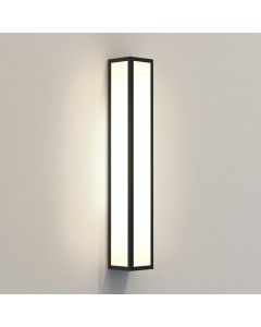 Astro Lighting - Salerno 520 1178010 - IP44 Textured Black Wall Light