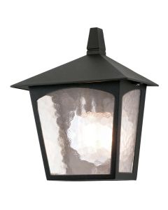 Elstead - York BL15-BLACK Half Lantern