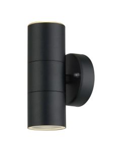 Blaze - Black Outdoor Up Down Wall Light