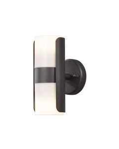 Konstsmide - Modena - 7522-750 - Black 2 Light IP54 Outdoor Wall Washer Light