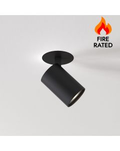 Astro Lighting - Ascoli Flush Fire-Rated 1286096 - Fire Rated Matt Black Spotlight Downlight/Recessed