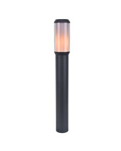 Lutec - Heros - 7288201118 - Dark Grey Opal IP44 Outdoor Post Light