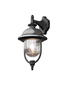 Konstsmide - Parma - 7240-000 - Black Outdoor Wall Light