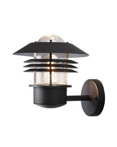 Konstsmide - Modena - 7302-750 - Black IP44 Outdoor Wall Light