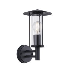 Treviso - Black Lantern Style Outdoor Wall Light