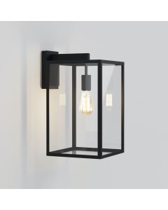 Astro Lighting - Box Lantern 450 1354007 - Textured Black Wall Light