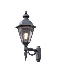 Konstsmide - Pallas - 481-750 - Black Outdoor Wall Light