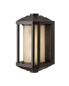 Quintiesse - QN-CASTELLE-S-BZ - Castelle 1 Light Small Wall Lantern - Bronze