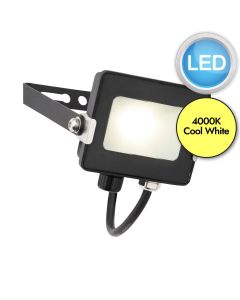 Saxby Lighting - Salde - 91860 - LED Black IP65 10W Outdoor Floodlight