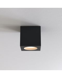 Astro Lighting - Kos Square II 1326044 - IP65 Textured Black Surface Mounted Downlight