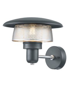 Elstead Lighting - Saturne - SATURNE - Grey IP44 Coastal Resistant Outdoor Wall Light