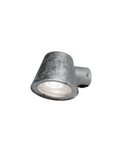 Konstsmide - Trieste - 7523-320 - Galvanized Zinc IP44 Outdoor Wall Washer Light