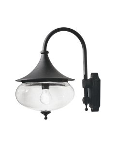 Konstsmide - Libra - 619-750 - Black Outdoor Wall Light