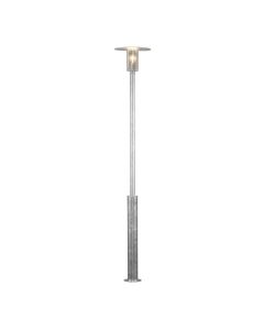 Konstsmide - Mode - 663-320 - Galvanized Zinc IP54 Outdoor Lamp Post