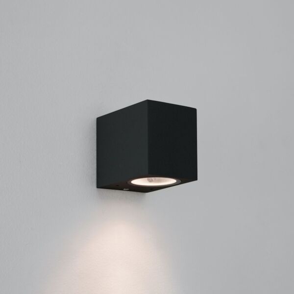 Astro Lighting - Chios 80 1310002 - IP44 Textured Black Wall Light