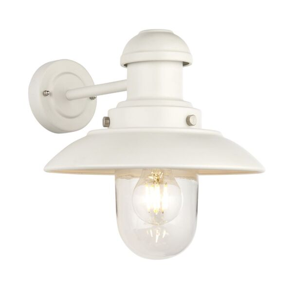 Endon Lighting - Hereford - 95983 - Stone Clear Glass IP44 Outdoor Wall Light