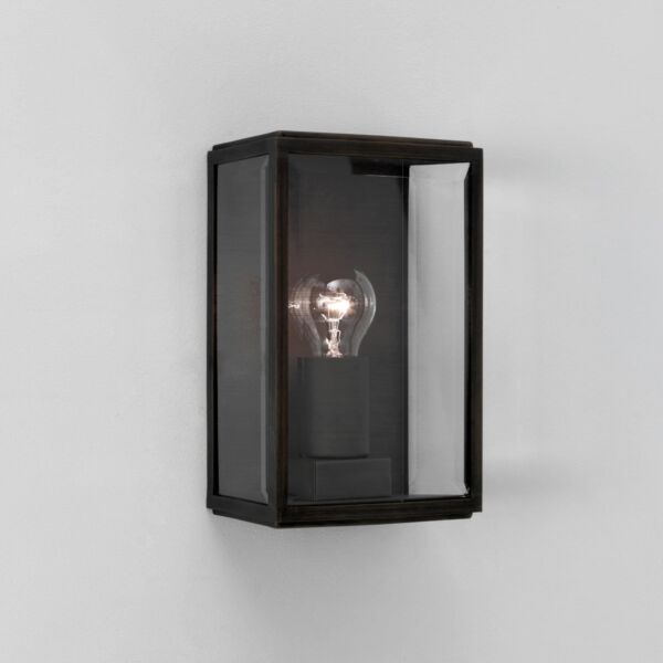 Astro Lighting - Homefield 160 1095041 - IP44 Textured Black Wall Light