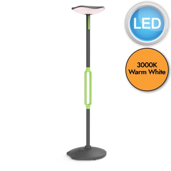 Lutec - Poppy - 6910802335 - LED Grey Opal IP54 Solar Outdoor Portable Lamp