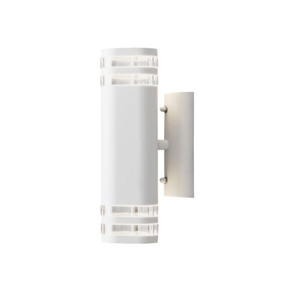 Konstsmide - Modena - 7516-250 - White 2 Light IP44 Outdoor Wall Washer Light