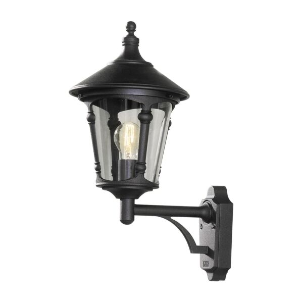 Konstsmide - Virgo - 571-750 - Black Outdoor Wall Light