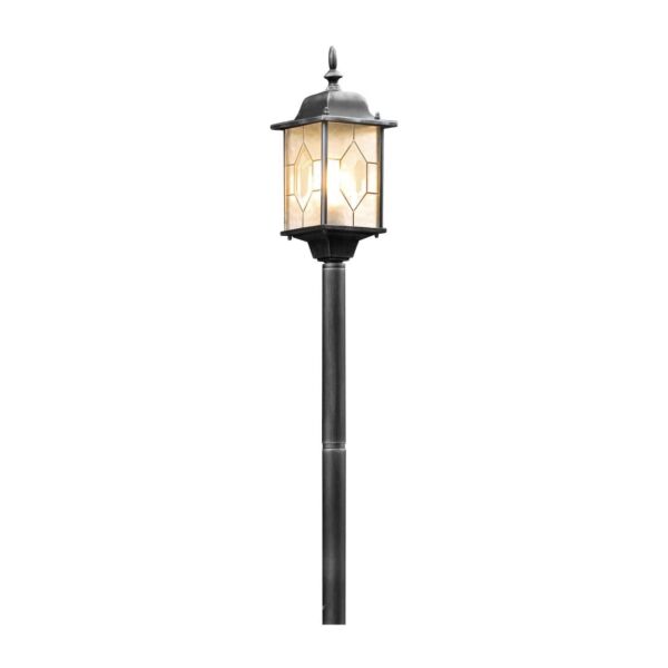 Konstsmide - Milano - 7245-759 - Black Outdoor Post Light