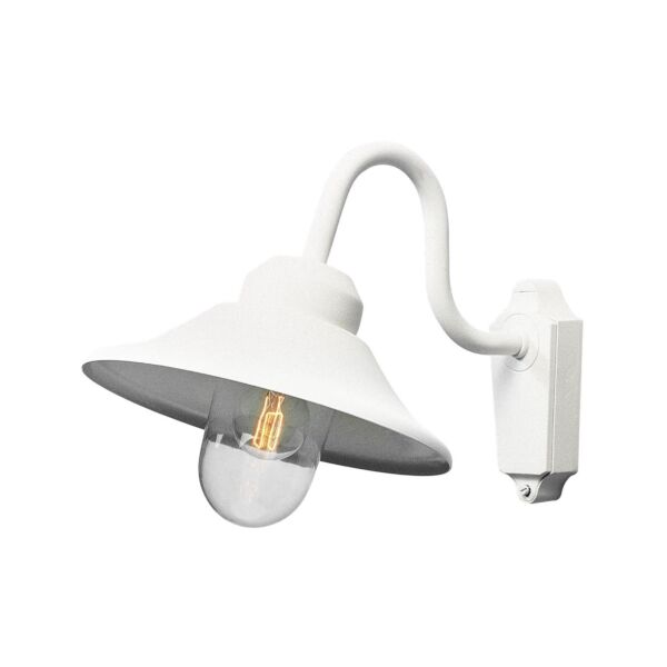 Konstsmide - Vega - 556-250 - White Outdoor Wall Light