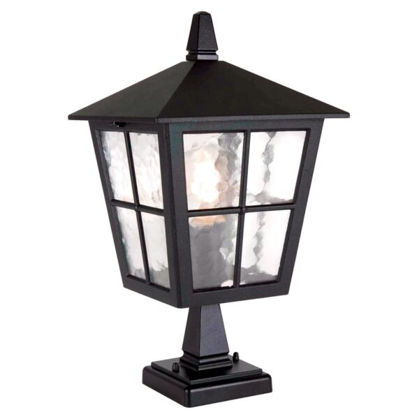 Elstead - Canterbury BL50M-BLACK Pedestal Lantern