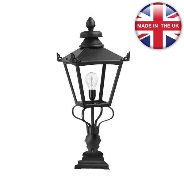 Elstead - Grampian GN1-BLACK Pedestal