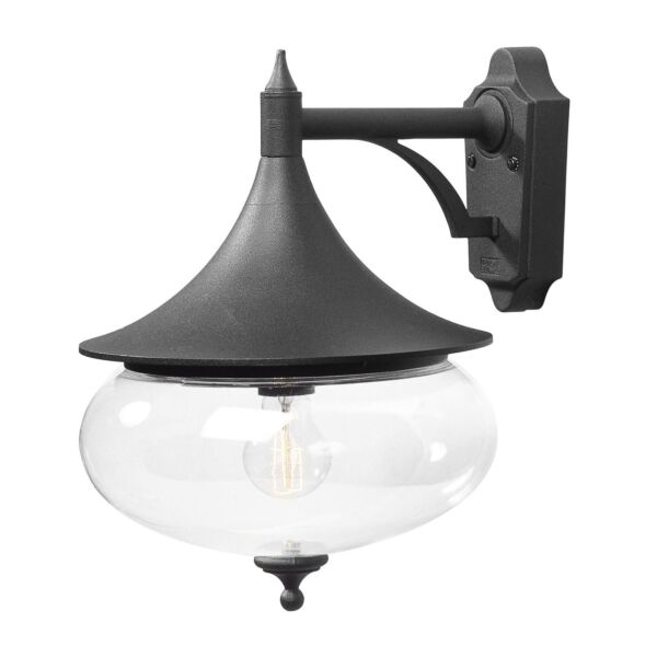 Konstsmide - Libra - 581-750 - Black Outdoor Wall Light