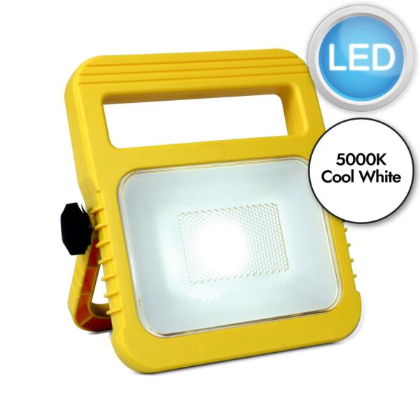 Lutec - Utin - 7629701341 - LED Yellow Clear IP54 Outdoor Portable Lamp