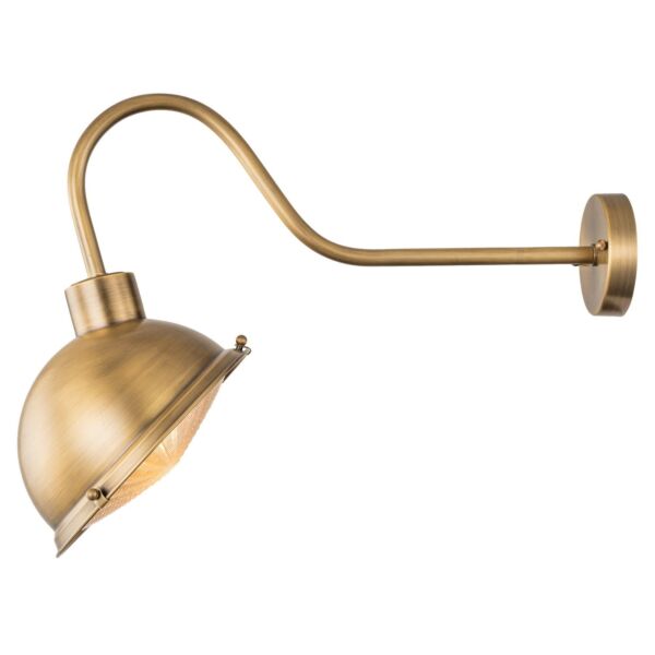 Elstead Lighting - Chiswick - CHISWICK-ATB - Antique Brass IP44 Coastal Resistant Outdoor Wall Light