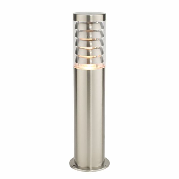 Saxby Lighting - Tango - 13922 - Stainless Steel Clear IP44 Short Outdoor Post Light