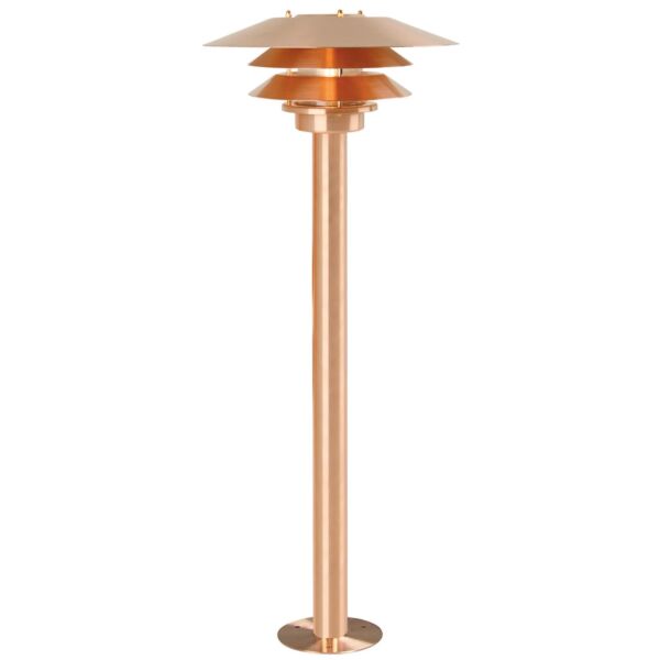 Nordlux - Veno - 10600725 - Copper Clear Glass IP54 Outdoor Post Light