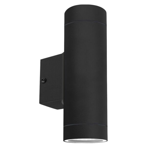 Falston - Black Up Down Outdoor Wall Light